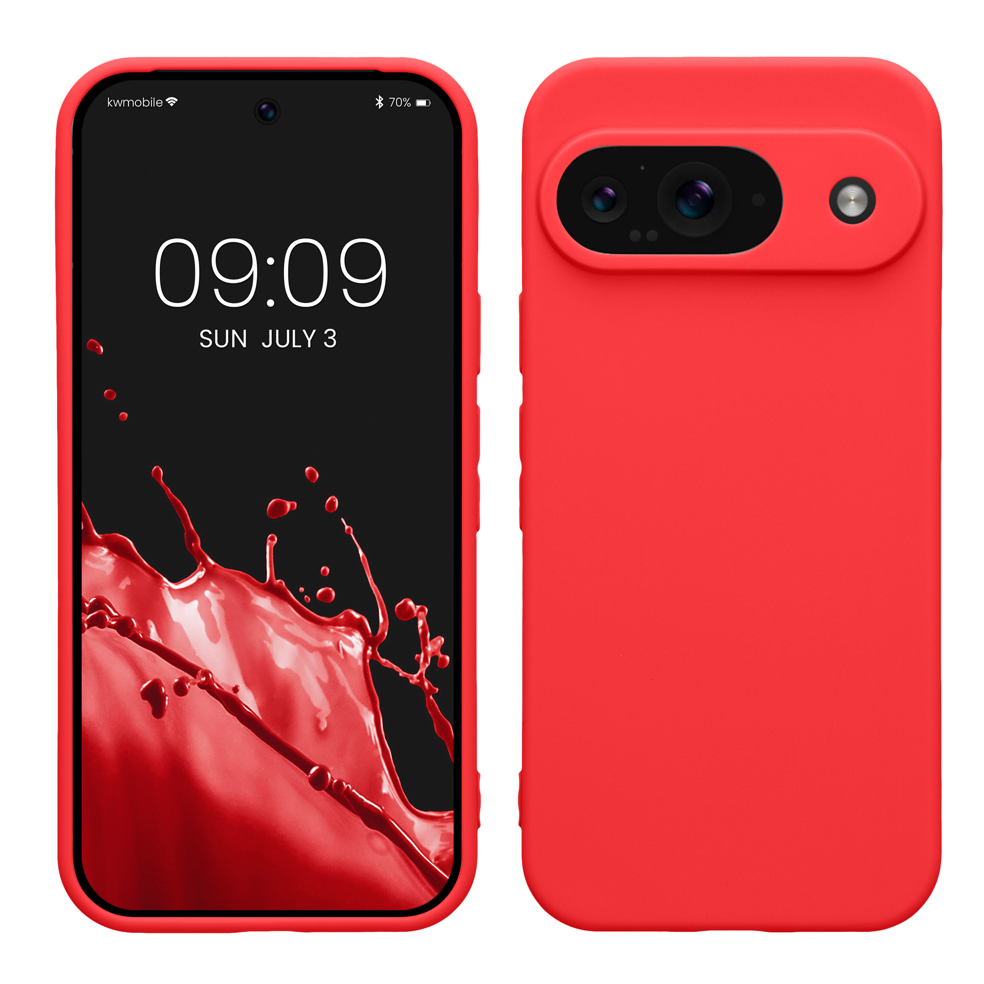 TPU Hülle mit Kameraschutz für Google Pixel 9 in Awesome Pink