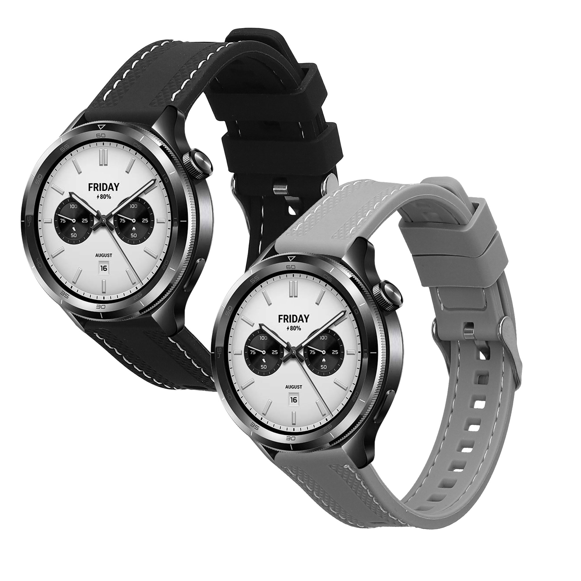 2x Armband kompatibel mit Xiaomi Watch S4
