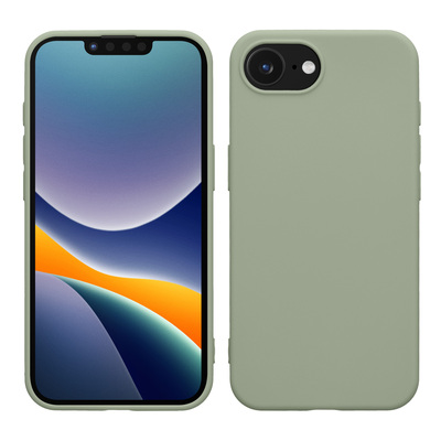 TPU Hülle für Apple iPhone 16e in Graugrün