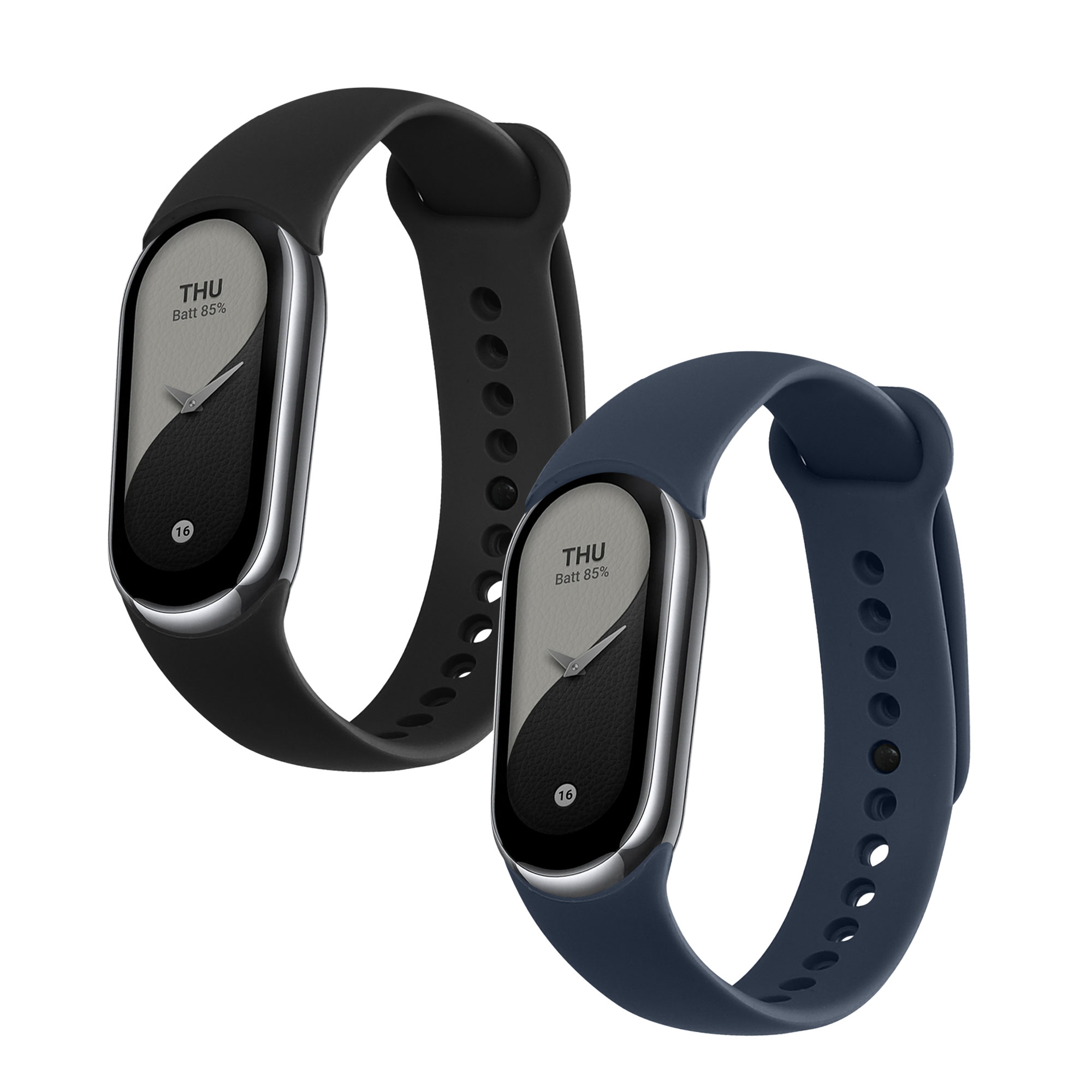 2x Armband kompatibel mit Xiaomi Mi Band 8 / Mi Band 9