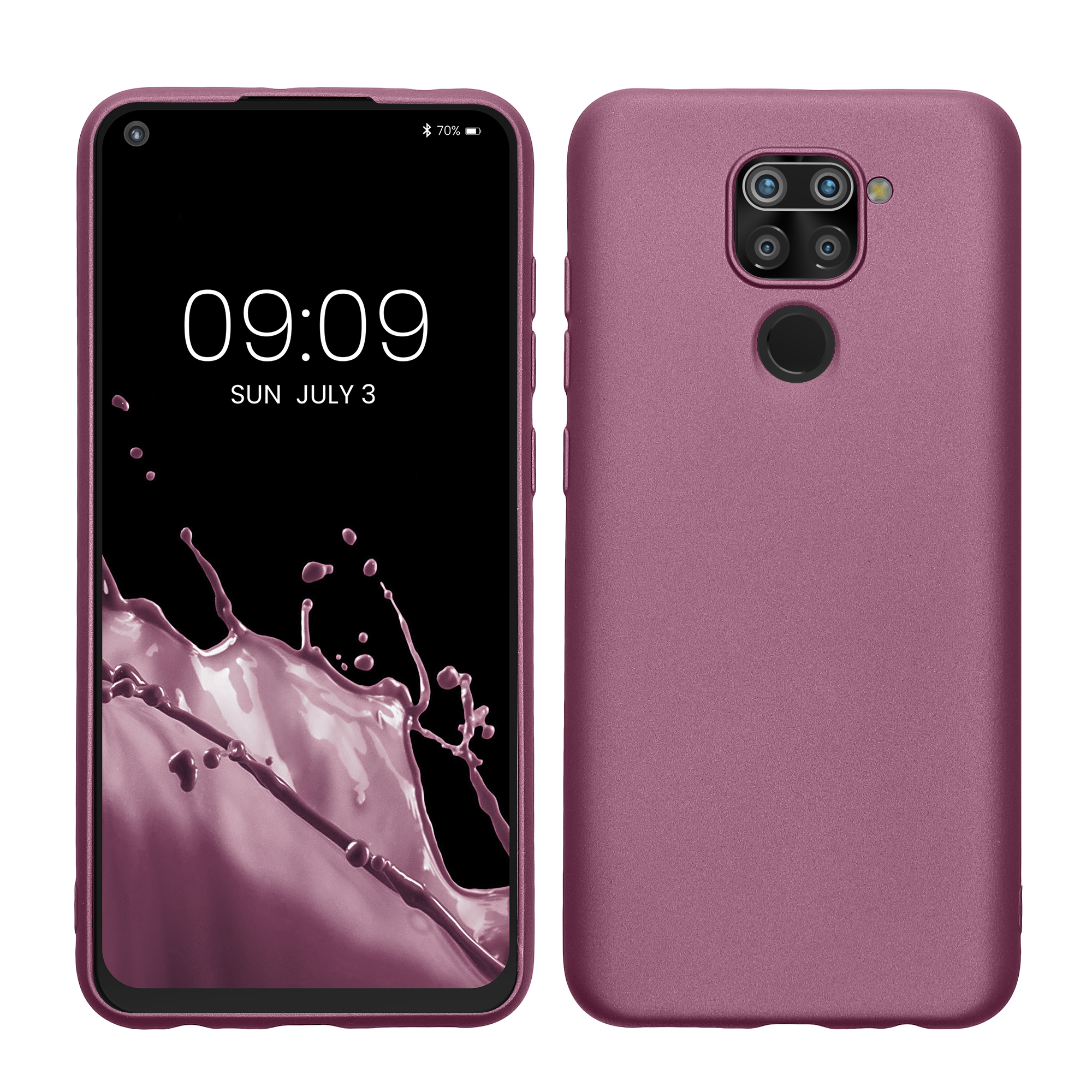 Cross selling TPU Hülle für Xiaomi Redmi Note 9 in Metallic Lavendel