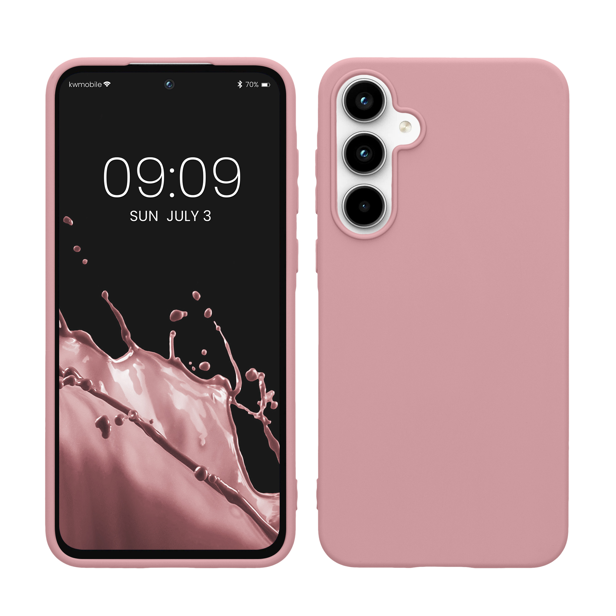 TPU Hülle für Samsung Galaxy A55 5G in Altrosa