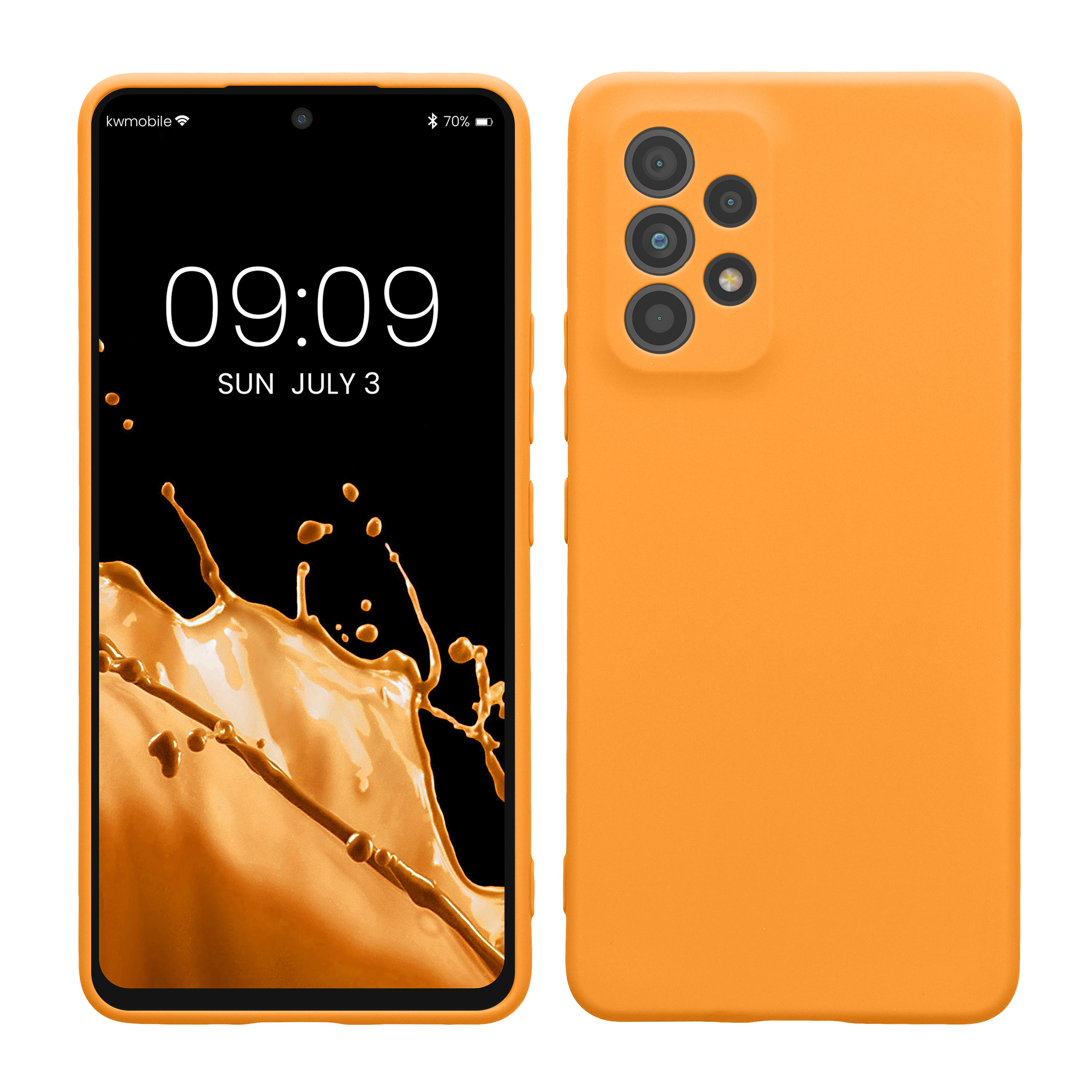 TPU Hülle mit Kameraschutz für Samsung Galaxy A53 5G in Fruity Orange TPU Hülle mit Kameraschutz für Samsung Galaxy A53 5G in Fruity Orange