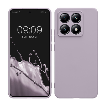 TPU Hülle mit Kameraschutz für Xiaomi 14T in Lavendel