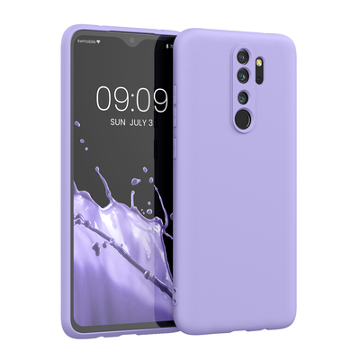 Cross selling Slim Gummierte Silikon Hülle für Xiaomi Redmi Note 8 Pro in Lavendel