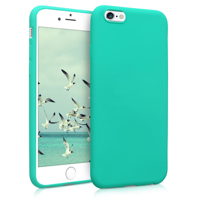 TPU Hülle für Apple iPhone 6 / 6S in Neon Türkis