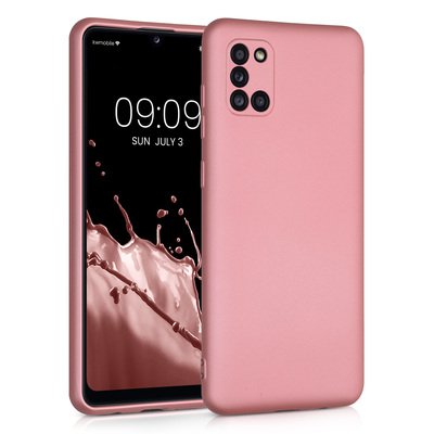 TPU Hülle für Samsung Galaxy A31 in Metallic Rosegold TPU Hülle für Samsung Galaxy A31 in Metallic Rosegold
