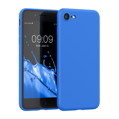 TPU Hülle für Apple iPhone SE (2022) / iPhone SE (2020) / iPhone 8 / iPhone 7 in Neon Blau
