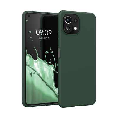 Cross selling TPU Hülle für Xiaomi 11 Lite (5G) NE / Mi 11 Lite (5G) in Moosgrün