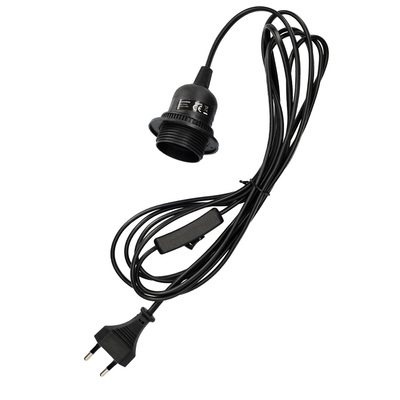 Cross selling E27 Lampenfassung mit 3,5 mNetzkabel und Schalter