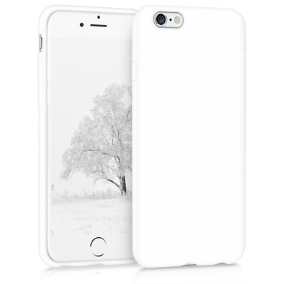 TPU Hülle für Apple iPhone 6 / 6S in Weiß matt