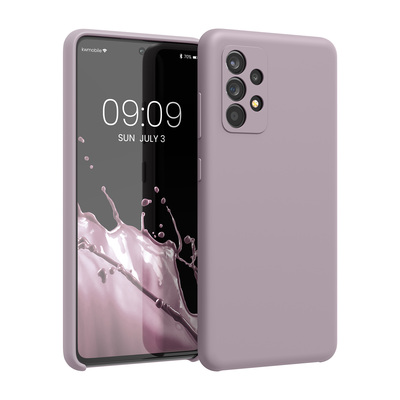 Cross selling Gummierte Silikon Hülle für Samsung Galaxy A52 / A52 5G / A52s 5G in Purple Cloud