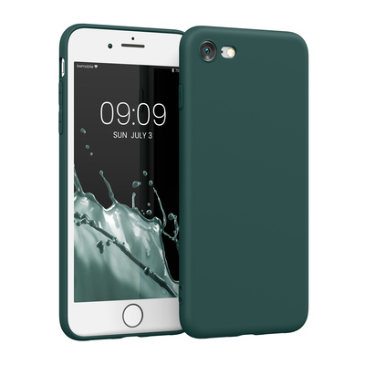 Cross selling TPU Hülle mit Kameraschutz für Apple iPhone SE (2022) / iPhone SE (2020) / iPhone 8 / iPhone 7 in Türkisgrün