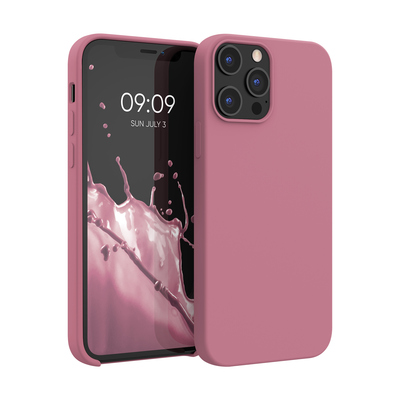 Cross selling Gummierte Silikon Hülle für Apple iPhone 12 Pro Max in Dark Rose