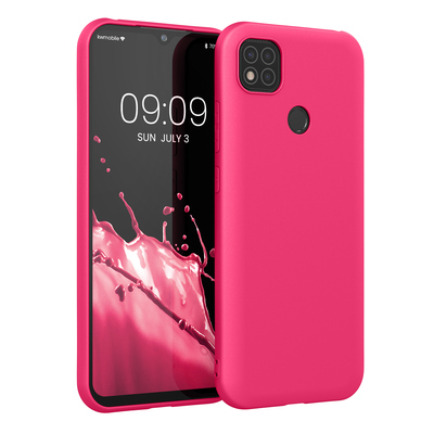 TPU Hülle für Xiaomi Redmi 9C in Neon Pink