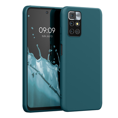 TPU Hülle für Xiaomi Redmi 10 (2021 / 2022) in Petrol matt