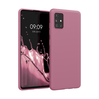 Cross selling TPU Hülle für Samsung Galaxy A51 in Dark Rose