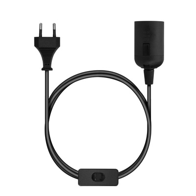 Cross selling E27 Lampenfassung mit 3,5m Netzkabel und Schalter