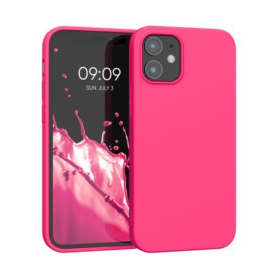 TPU Hülle für Apple iPhone 12 mini in Neon Pink TPU Hülle für Apple iPhone 12 mini in Neon Pink