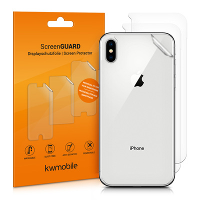 Cross selling Set of 3x Back Covers Compatible with Apple iPhone XS Max