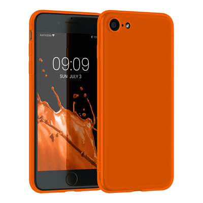 Cross selling TPU Hülle für Apple iPhone SE (2022) / iPhone SE (2020) / iPhone 8 / iPhone 7 in Neon Orange