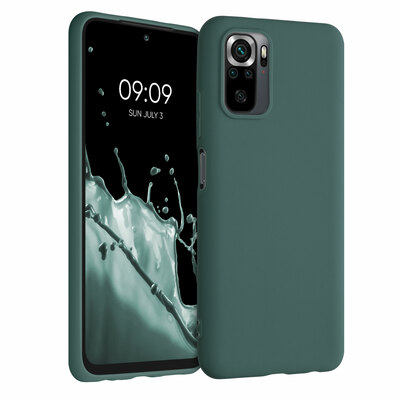 TPU Hülle für Xiaomi Redmi Note 10 / Note 10S in Blaugrün