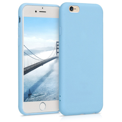 TPU Hülle für Apple iPhone 6 / 6S in Taubenblau