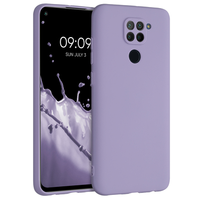 Cross selling TPU Hülle mit Kameraschutz für Xiaomi Redmi Note 9 in Veilchen Lila