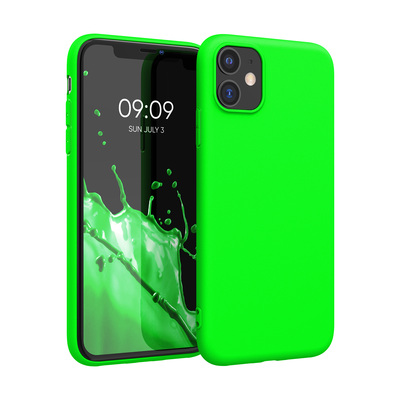 TPU Hülle für Apple iPhone 11 in Neon Grün