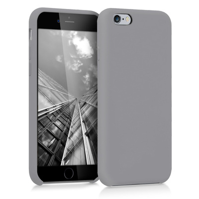 Cross selling Gummierte Silikon Hülle für Apple iPhone 6 / 6S in Stone Dust