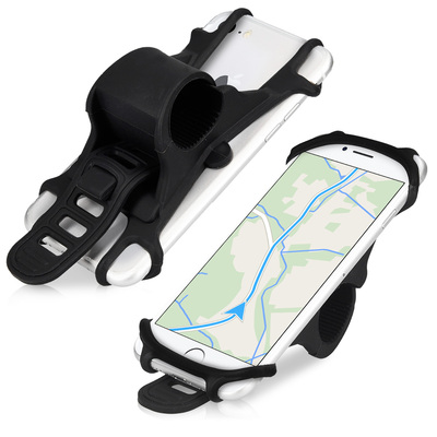 Universal Fahrradhalterung für Smartphone Schwarz 4,5-6"