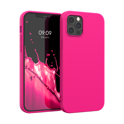 Cross selling TPU Hülle für Apple iPhone 12 Pro Max in Neon Pink