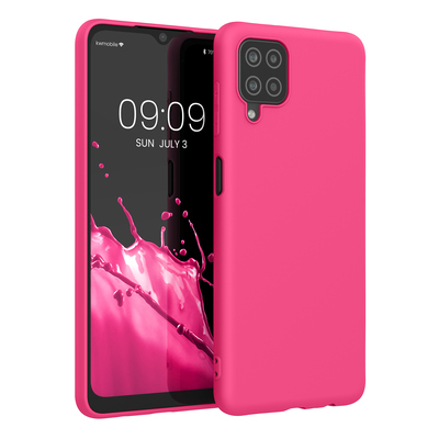 TPU Hülle für Samsung Galaxy A12 in Neon Pink