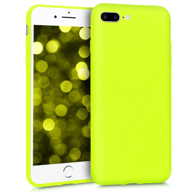 Cross selling TPU Hülle für Apple iPhone 7 Plus / iPhone 8 Plus in Neon Gelb