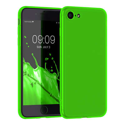 TPU Hülle für Apple iPhone SE (2022) / iPhone SE (2020) / iPhone 8 / iPhone 7 in Neon Grün