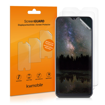 3x Folie kristallklar für Samsung Galaxy A20e