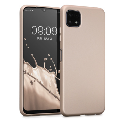 TPU Hülle für Samsung Galaxy A22 5G in Metallic Gold