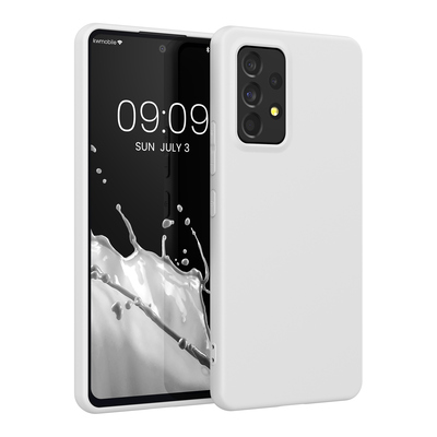 TPU Hülle für Samsung Galaxy A53 5G in Weiß matt