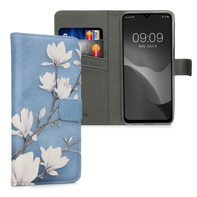 Wallet Case Kunstleder für Samsung Galaxy A23 4G / 5G Magnolien Design