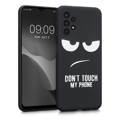 TPU Case für Samsung Galaxy A13 4G Don't touch my Phone Design