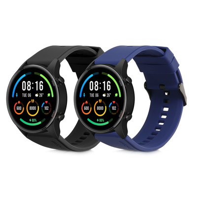2x Armband kompatibel mit Xiaomi Mi Watch Color Sport / S1 Active