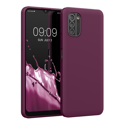 TPU Hülle für Nokia G21 / G11 in Bordeaux Violett TPU Hülle für Nokia G21 / G11 in Bordeaux Violett