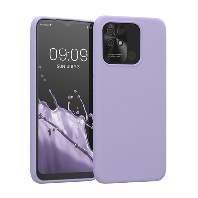 TPU Case gummiert für Xiaomi Redmi 10C Lavendel