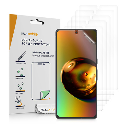 6x Folie kristallklar für Google Pixel 7