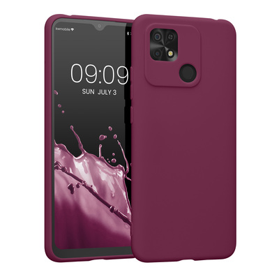 TPU Case für Xiaomi Redmi 10C Bordeaux Violett