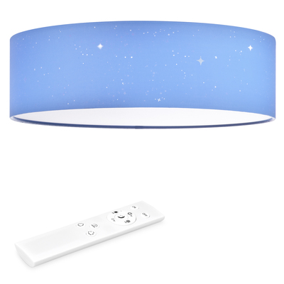 Cross selling Runde LED Deckenleuchte mit Sterneneffekt