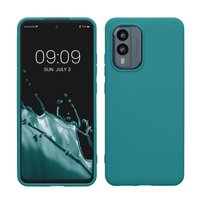 TPU Hülle für Nokia X30 5G in Petrol matt TPU Hülle für Nokia X30 5G in Petrol matt