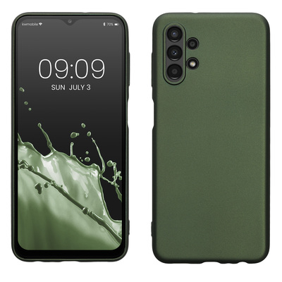 TPU Hülle für Samsung Galaxy A13 4G in Metallic Tannengrün TPU Hülle für Samsung Galaxy A13 4G in Metallic Tannengrün