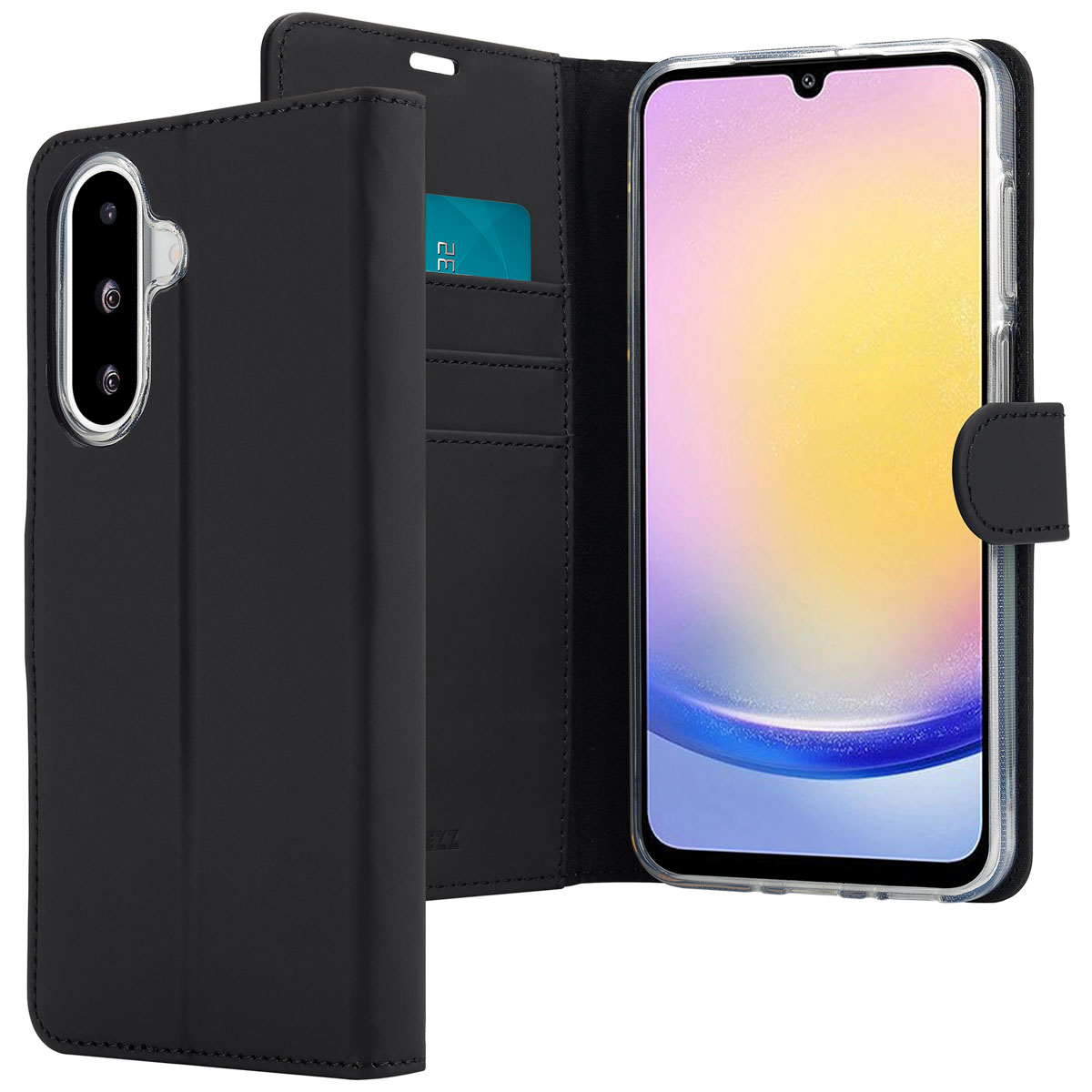 Accezz Wallet TPU Klapphülle für das Samsung Galaxy A26 - Schwarz