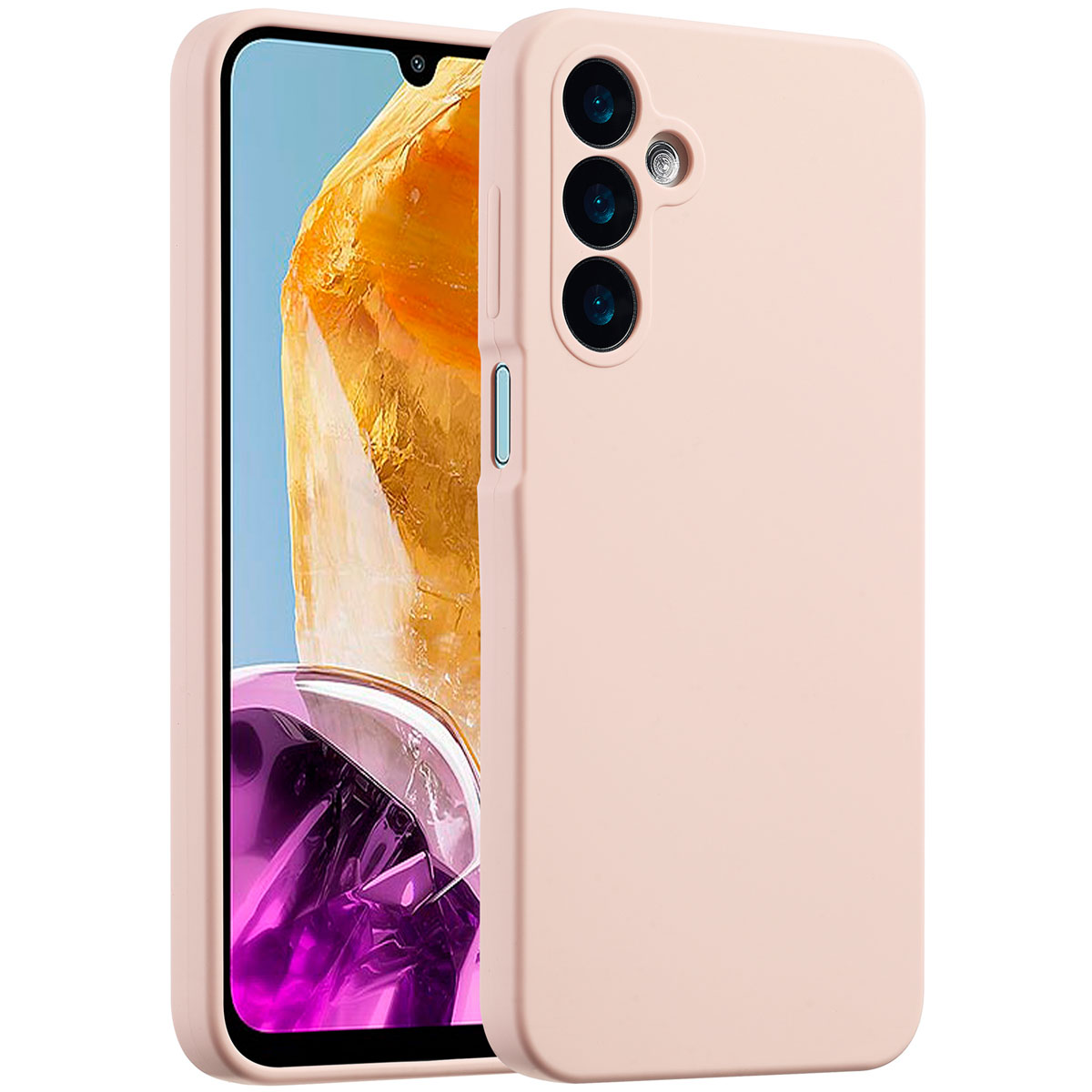 Accezz Liquid Silikoncase für das Samsung Galaxy A16 - Rosa